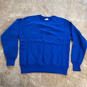 NEW Champion Men's Crewneck Sweater in Vibrant Blue Size M